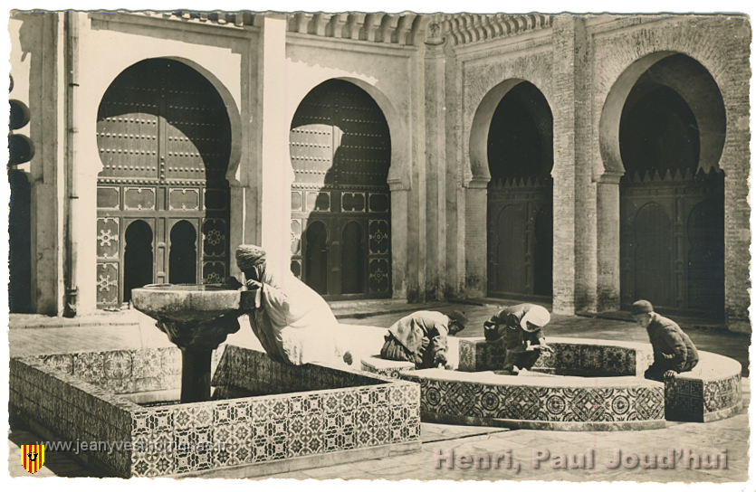 Tlemcen Interieur de la grande Mosquee Ablutions bis copie.png - Interieur de la grande Mosquée - Ablutions